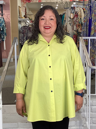 POPLIN SHIRT - YELLOW