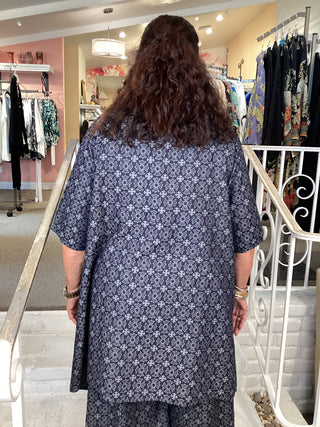 ET1515 Pkt Tunic Cotton Denim
