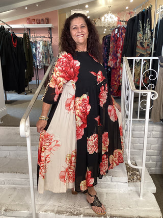 ED310F FLOWY DRESS - FLORAL