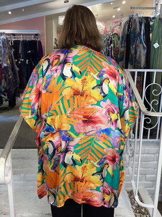ARTISIAN KAFTAN - PARROTS
