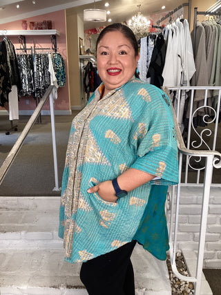 PAREO KANTHA BUTTON DOWN 134