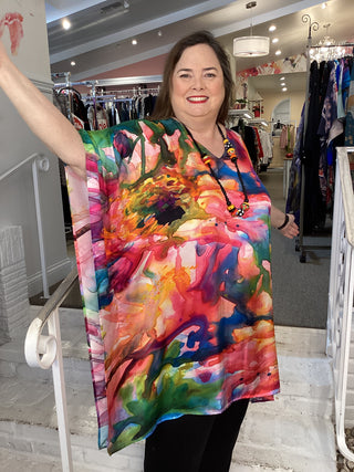 ARTISAN KAFTAN - WATERCOLOR