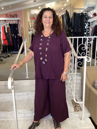 NILO WAVE PANT - AMETHYST