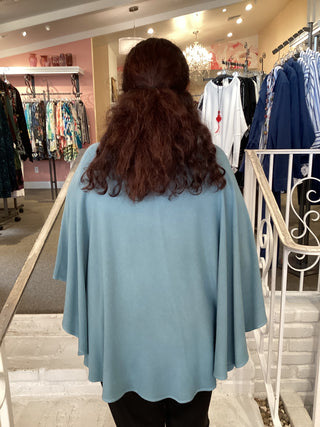 Cocoon Cape Top - Deep Sea