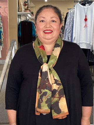 Silk Scarf - Heirloom