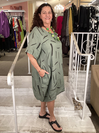 STRIKE // DRESS - OLIVE