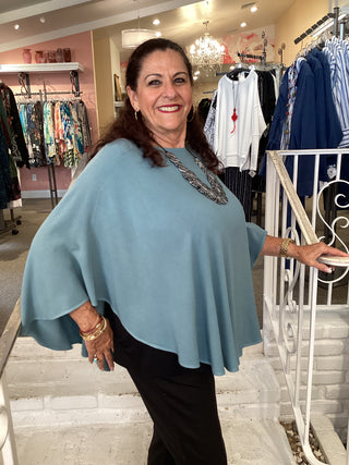 Cocoon Cape Top - Deep Sea