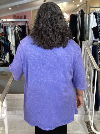 ELBOW SLEEVE V PKT TOP-PACIFIC