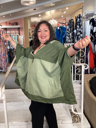 ORTENSIE SHIRT - GREEN