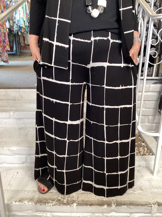 CHESS WIDE LEG PANT