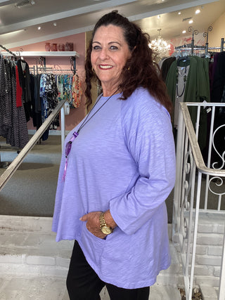 PATCH PKT TUNIC - LILAC