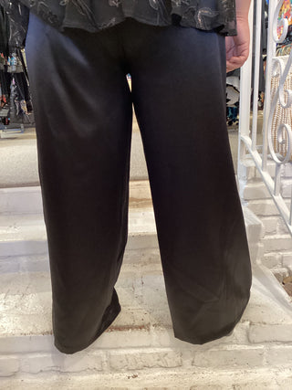 WIDE LEG PANT - BLACK