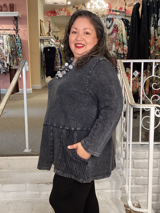 Wave Tunic - Black
