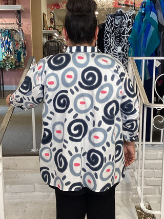ISSEY COTTON PKT SHIRT - SPIRAL