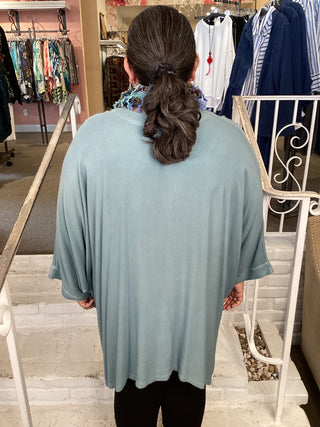 ROUND NECK TUNIC - DEEPSEA