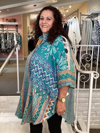 PAREO KANTHA BUTTON DOWN 157