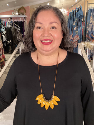 SUNFLOWER NECKLACE