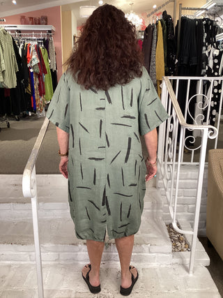 STRIKE // DRESS - OLIVE