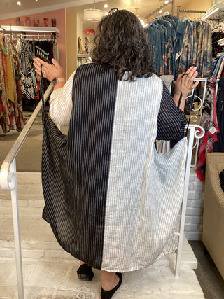 2 TONE DRESS