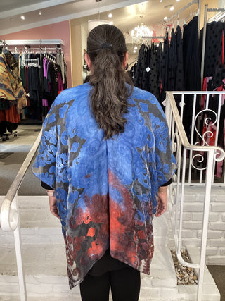 #140 KIMONO HAND DYED