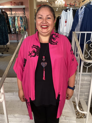 Kimono - Tribal Fuchsia