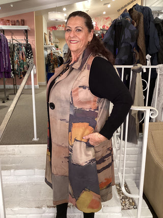 SEUDE LONG VEST