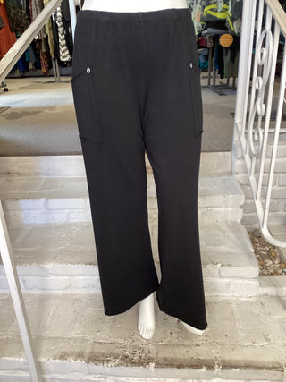 PATCH PKT BUTTON PANT - JET