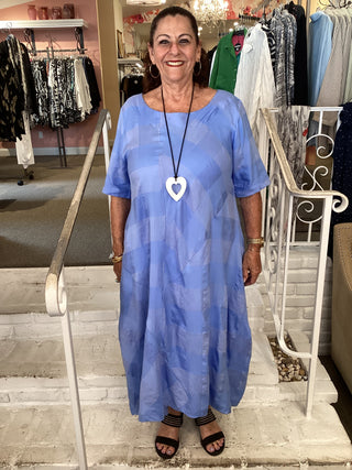 Florence Dress - Hydrangea