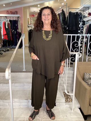 KITTY TUNIC - ESPRESSO