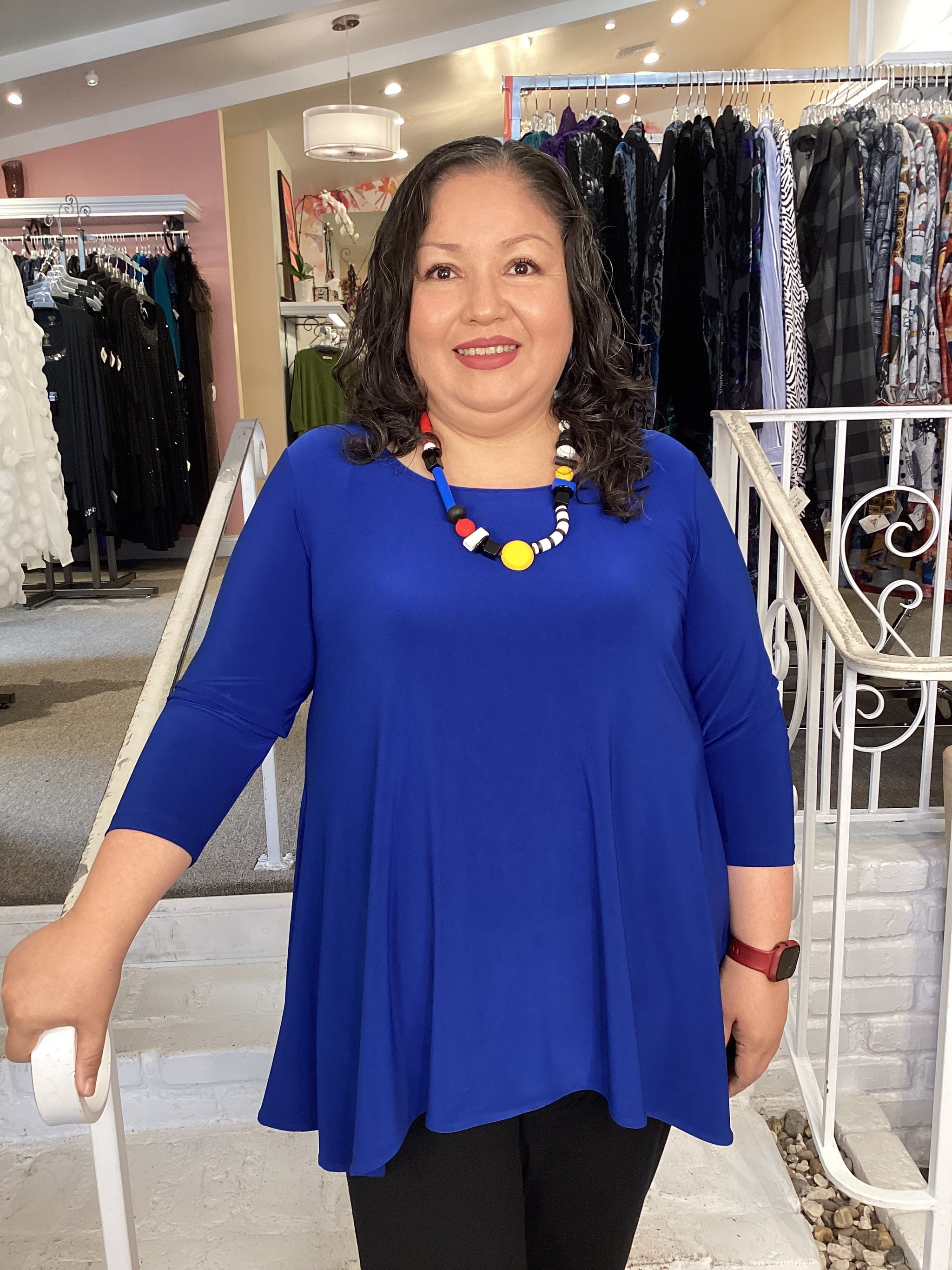 Plus size tops boutique on sale