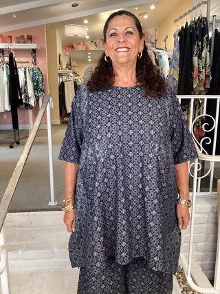 ET1515 Pkt Tunic Cotton Denim