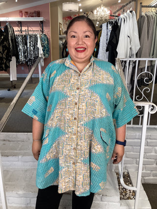 PAREO KANTHA BUTTON DOWN 134