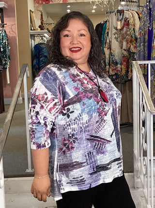 HI LOW V TUNIC - FAY