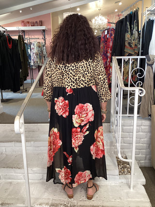 ED310F FLOWY DRESS - FLORAL