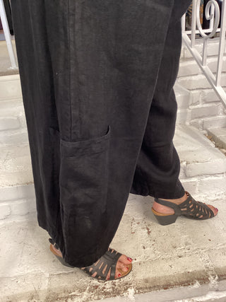 CASBAH POCKET PANT - BLACK