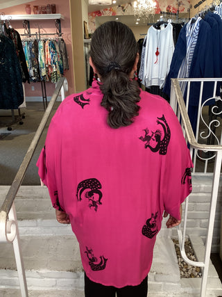 Kimono - Tribal Fuchsia