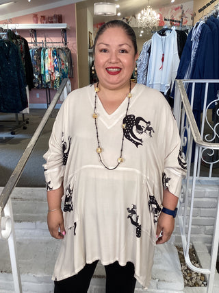 V 2 PKT Tunic – TG Sand