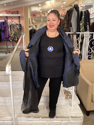 BLUE DOT FUN JACKET