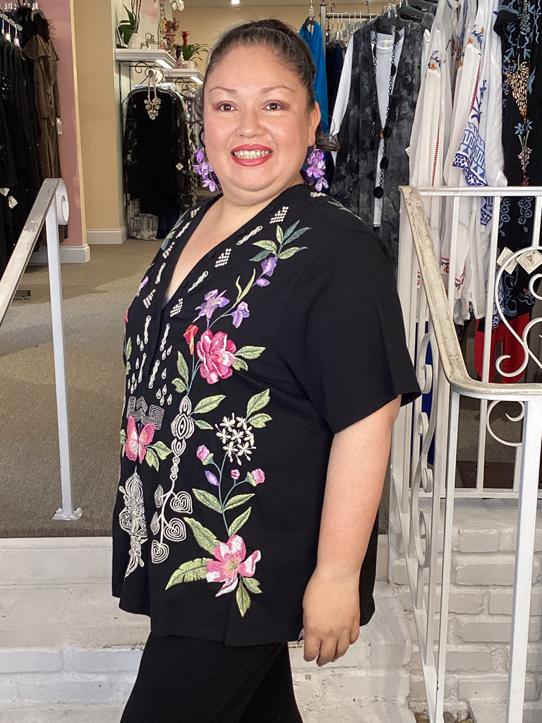 Johnny Was Plus Size XL XXL 1x 2x 3x Tops Jackets Kimonos Abundance Plus Size Boutique