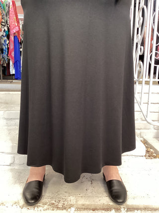 GILLIAN "A" SKIRT - BLACK