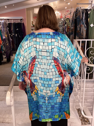 ARTISIAN TUNIC - HUMMINGBIRD