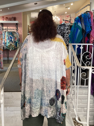HI LO TUNIC TEE - BIRD & DOTS