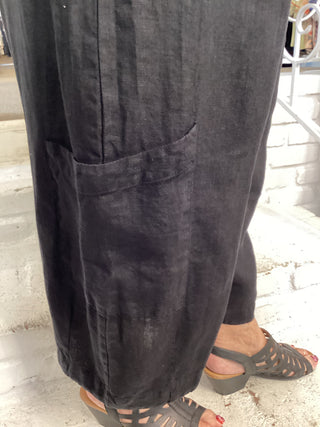CASBAH POCKET PANT - BLACK