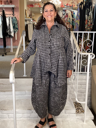GB1594 CHECK PANT