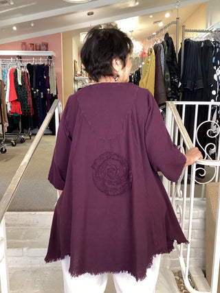 CIRCLE TUNIC - AMETHYST