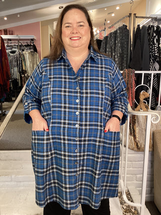 LARISSA TUNIC - MAYA PLAID