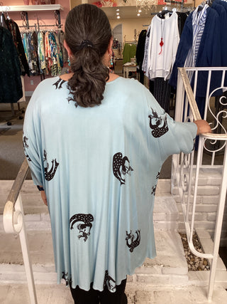 HI LOW - TRIBAL AQUA