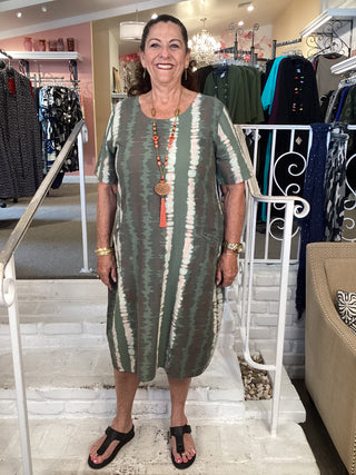 SAN FRAN DRESS - OLIVE