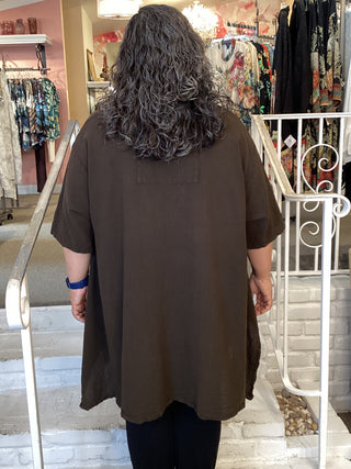 BUNNY TUNIC - ESPRESSO