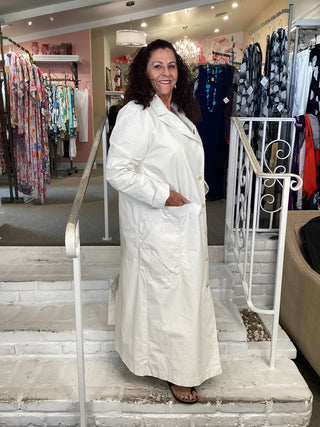 OCYALE LONG JACKET - NATURAL